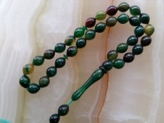 Sıkma Kehribar Tesbih