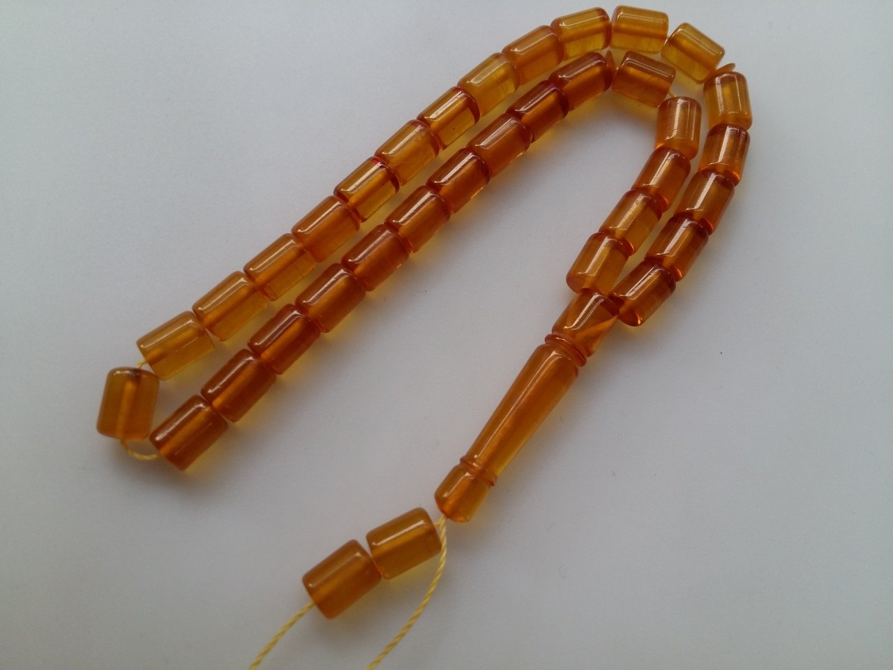 Kapsül Kesim Sıkma Kehribar Tesbih