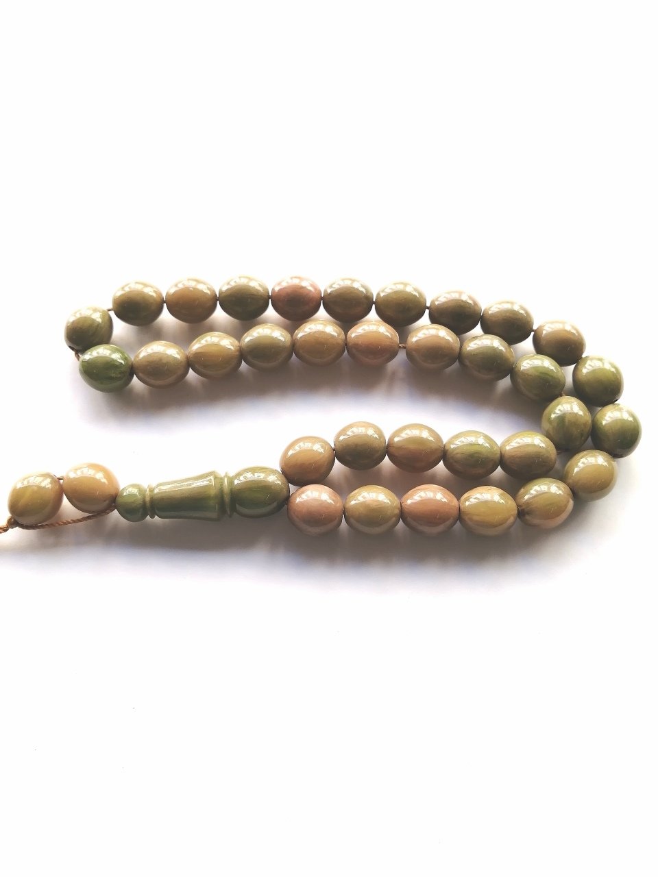 Eskitme Model Yumurta Kesim Hareli Sıkma Kehribar Tesbih