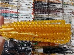 Sıkma Kehribar Tesbih