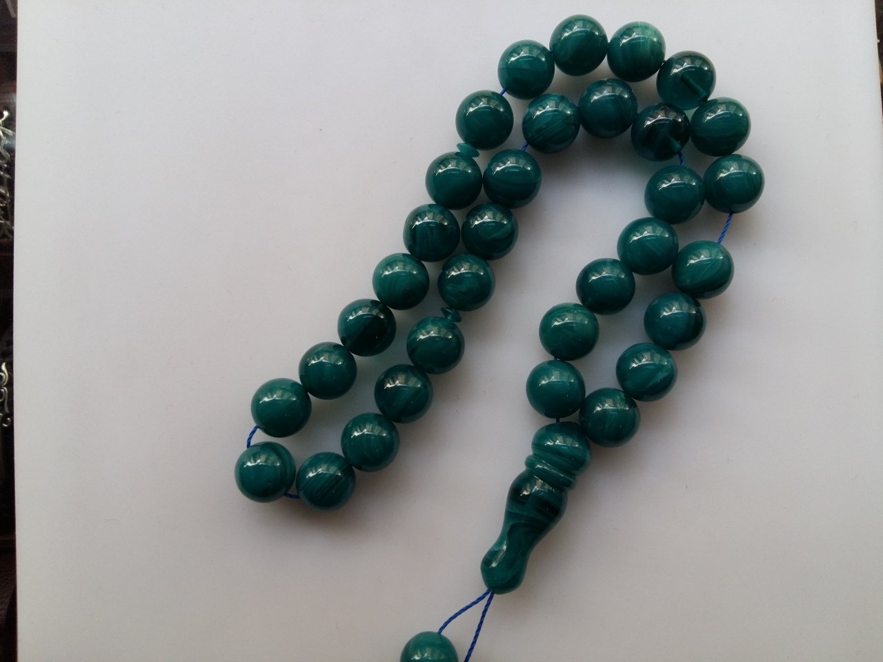 Sıkma Kehribar Tesbih