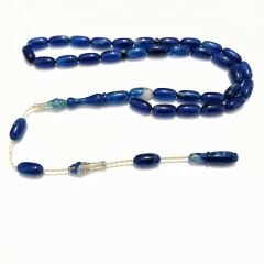 Sistem Püsküllü Şenalp Model Sıkma Kehribar Tesbih