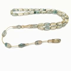 Sistem Püsküllü Şenalp Model Sıkma Kehribar Tesbih