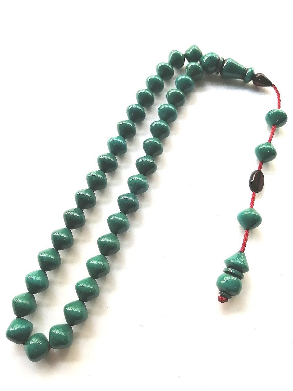 Sistem Püsküllü İmamesi İşçilikli İstanbul Kesim Sıkma Kehribar Tesbih