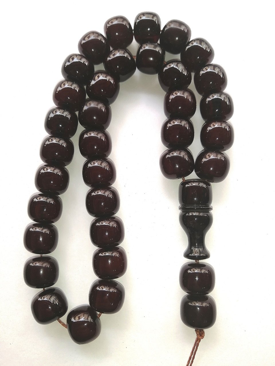 Çubuk Malzeme Tekerlek Kesim Vişne Renk Osmanlı Benzetmesi Sıkma Kehribar Tesbih