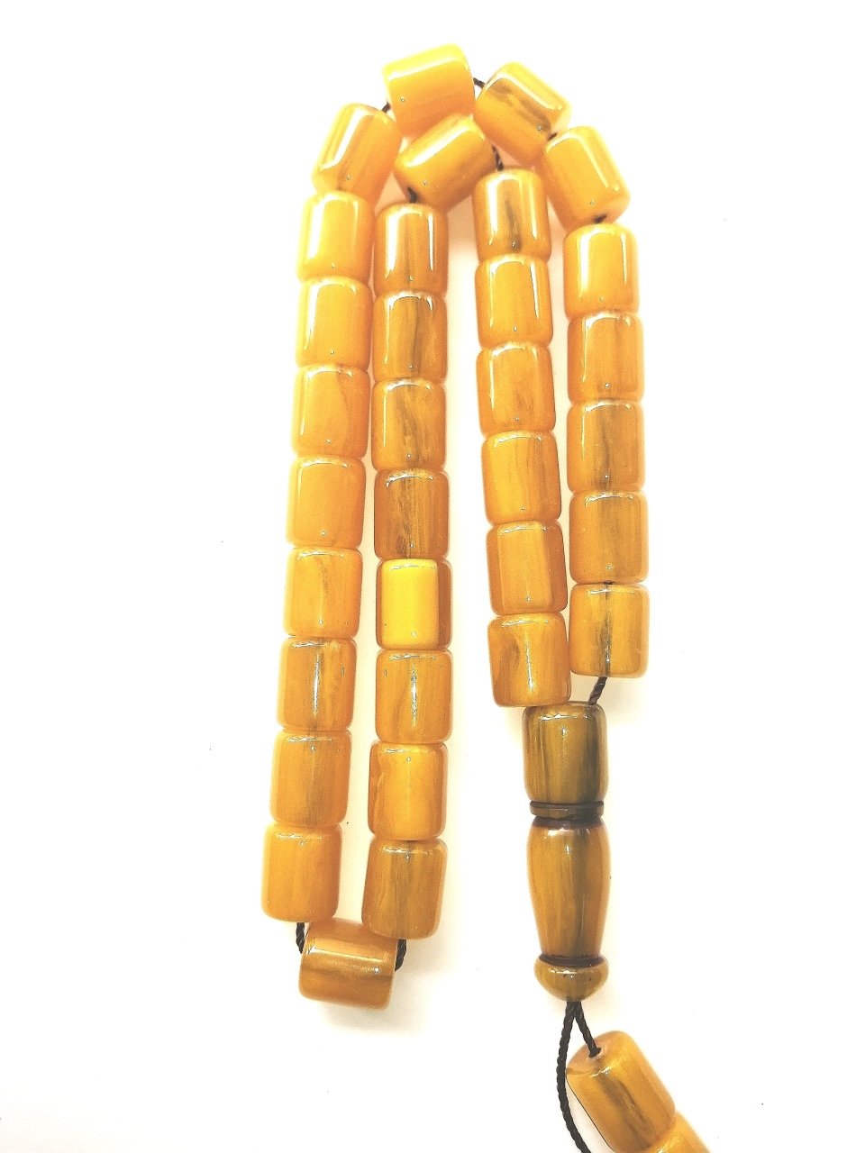 Çubuk Malzeme Eskitme Model Dik Hareli Sıkma Kehribar Tesbih