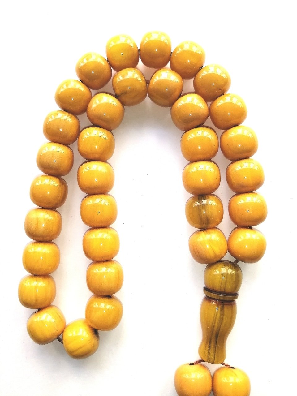 Çubuk Malzeme Eskitme Model Dik Hareli Sıkma Kehribar Tesbih