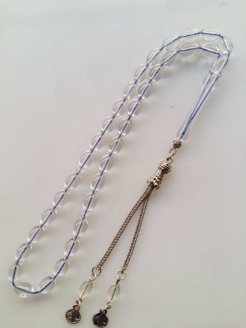 Metal Püsküllü Beyzi Kesim Tesbih