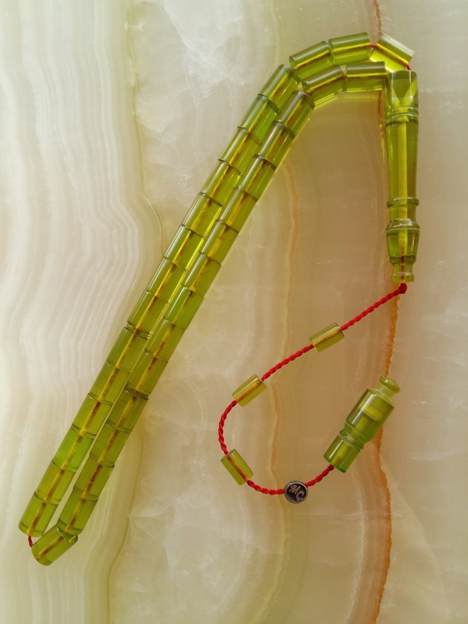 Sistemli Tamamı Torna İşçilikli Kolleksiyonluk Mehmet Çağlar usta yapımı Ok gibi Kesme Model Ateş Kehribar Tesbih