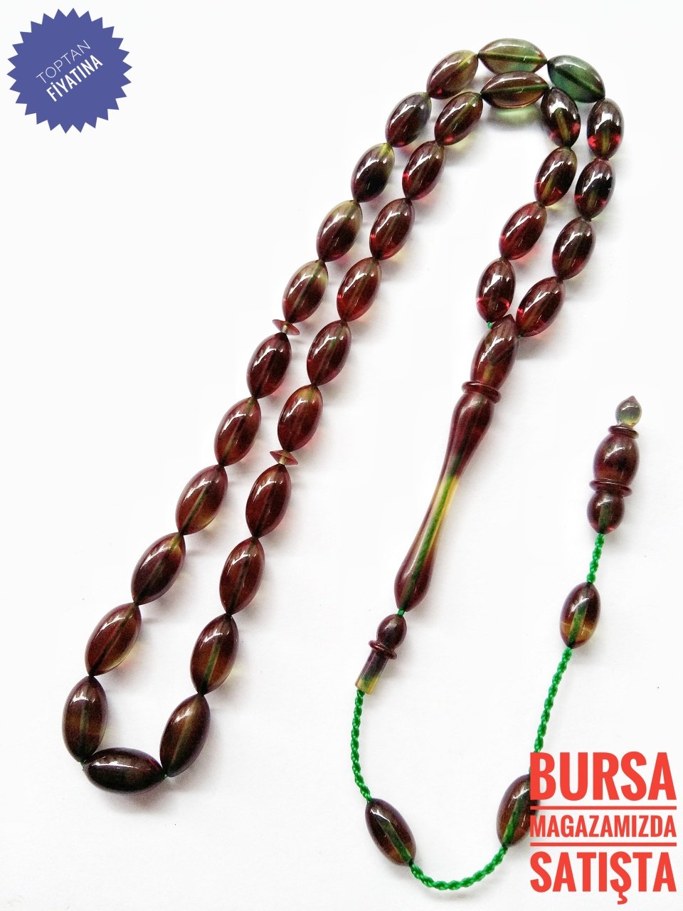 Usta Yapımı Koleksiyonluk Beyzi Kesim Sıkma Kehribar