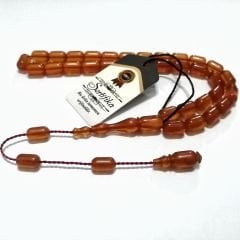 Sistem Püsküllü Kapsül Kesim Sıkma Kehribar Tesbih