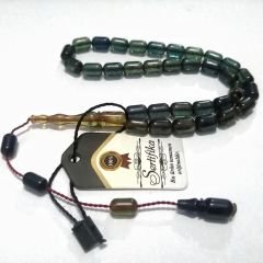 Sistem Püsküllü Kapsül Kesim Sıkma Kehribar Tesbih