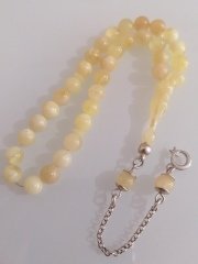 925 Ayar Gümüş Püsküllü Minik Boy Küre Kesim Mat Doğal Damla Kehribar Tesbihimiz Toptan Fiyatına Türkiyenin Online Toptan Tesbih Satış Sitesi toptantesbih.com da Beğeninize Sunulmuştur