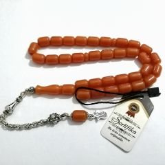 Gümüş Kaplama Alpaka Püsküllü Kapsül Kesim Katalin Tesbih