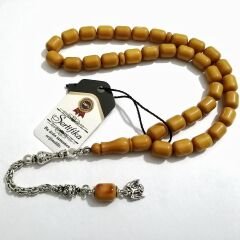 Gümüş Kaplama Alpaka Püsküllü Kapsül Kesim Katalin Tesbih