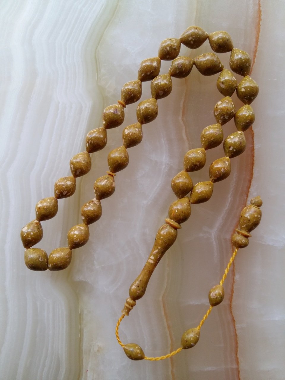 Sistemli Tombul Beyzi Kesim Zerdacal Tesbih