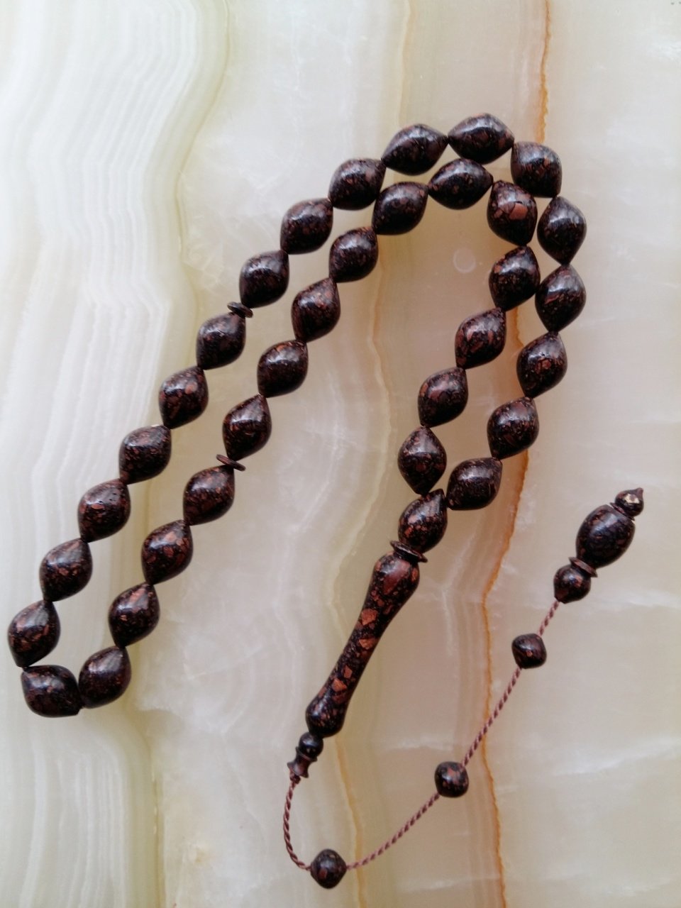 Sistemli Beyzi Kesim Tarçın Tesbih