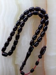 Sistemli Imamesi İşçilikli Kolleksiyonluk özel İşçilikli Atölye Yapımı Kapsül Kesim Ateş Kehribar Tesbih