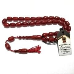 Sistem Püsküllü Kapsül Kesim Hareli Sıkma Kehribar Tesbih