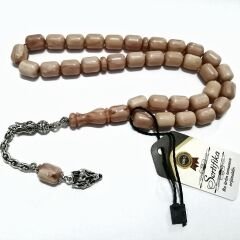 Gümüş Kaplama Alpaka Püsküllü Kapsül Kesim Katalin Tesbih