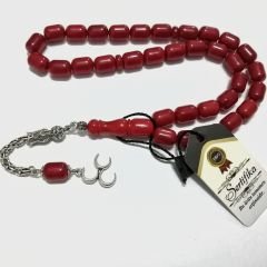 Gümüş Kaplama Alpaka Püsküllü Kapsül Kesim Katalin Tesbih