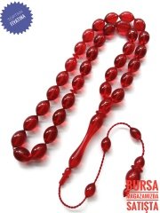 Usta Yapımı Koleksiyonluk Beyzi Kesim Ateş Kehribar