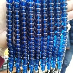 Alpaka Püsküllü Basık (Tekerlek) Kesim Bilekboy Katalin Tesbih