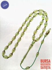 Usta Yapımı Koleksiyonluk Beyzi Kesim Sıkma Kehribar